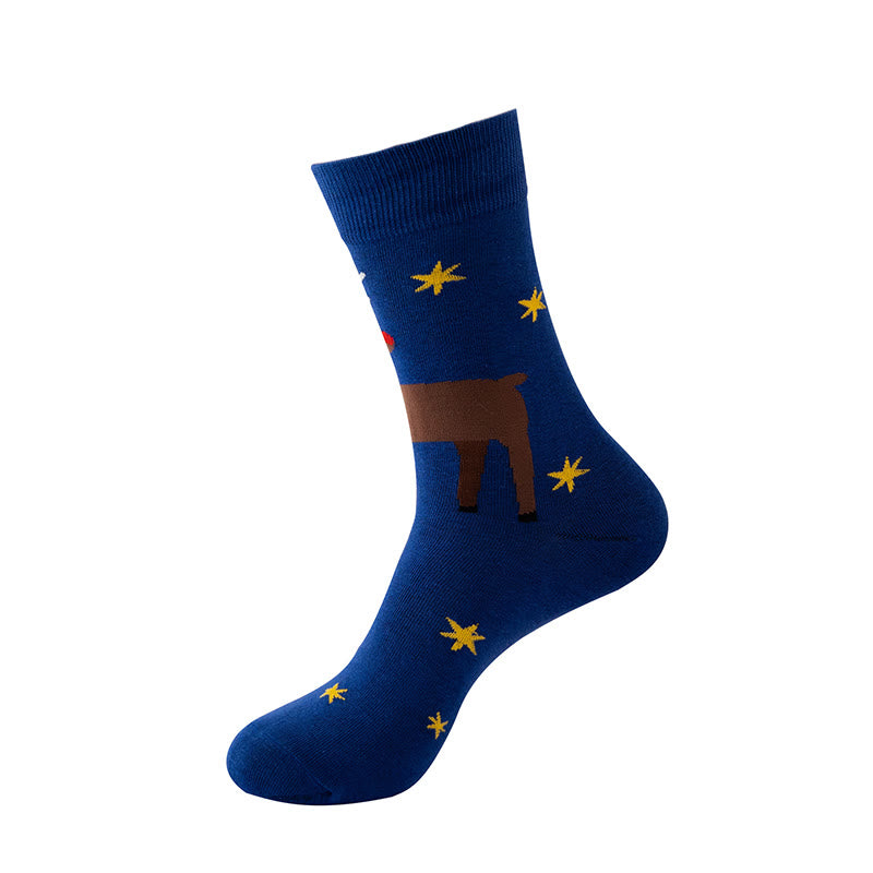 Christmas Warm Cozy Crew Socks(5 Pairs) - image 5