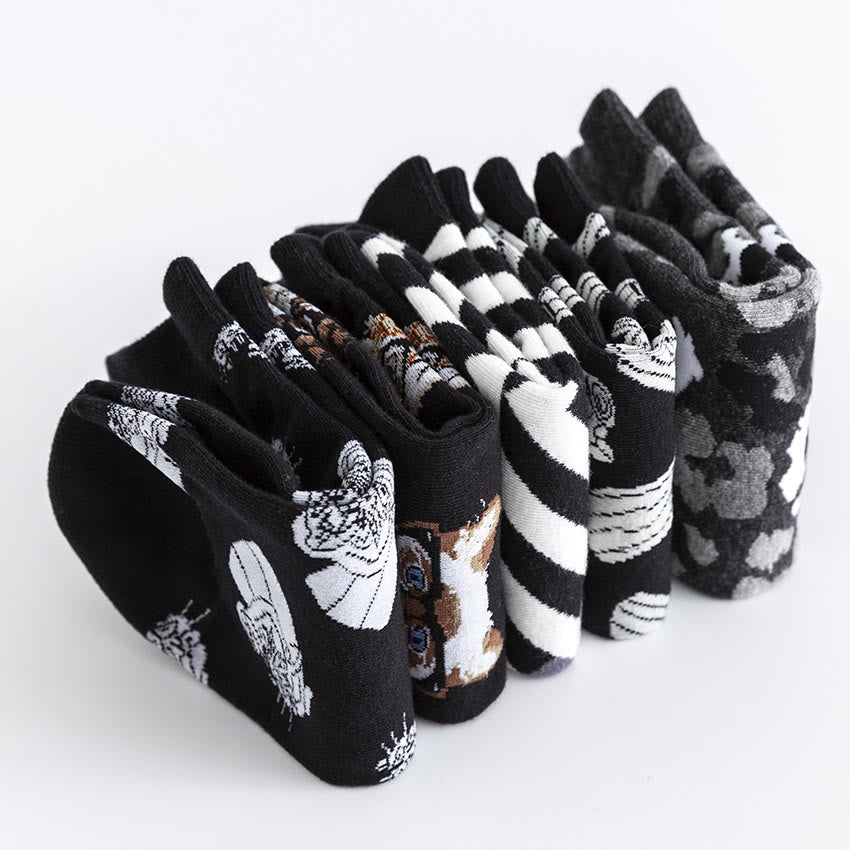 Tree Ankle Socks(5 Pairs) - image 8