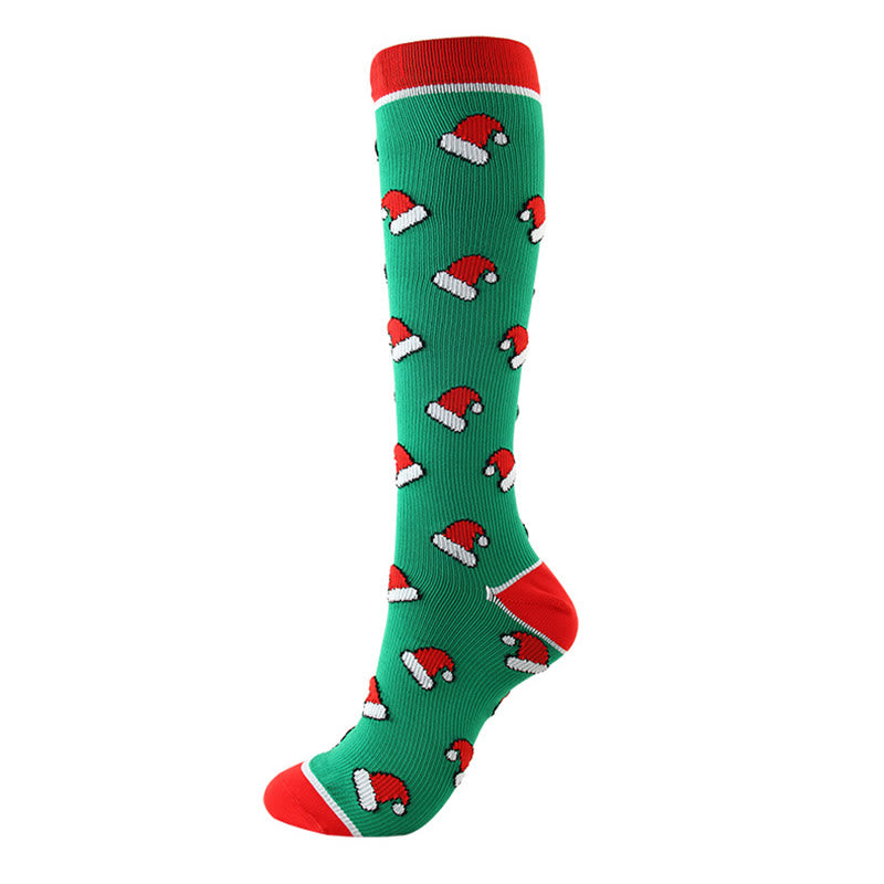 Christmas Knee High Compression Socks(6 Pairs) - image 12