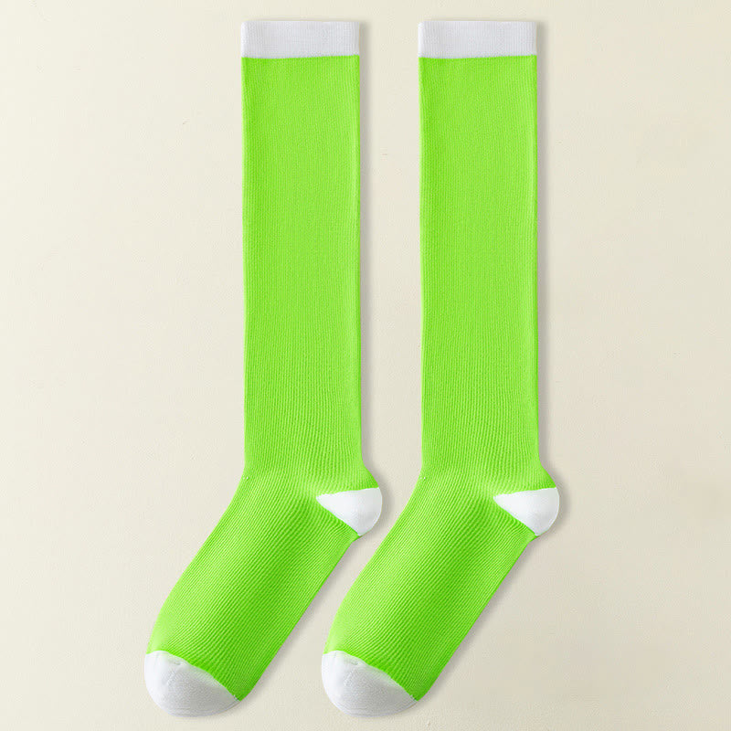 Sports Knee High Compression Socks(5 Pairs)
