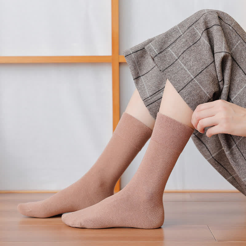 Plus Size Soft Durable Crew Socks(8 Pairs) - image 6