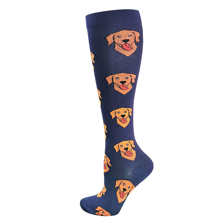 Cute Puppy Compression Socks(3 Pairs) - image 4