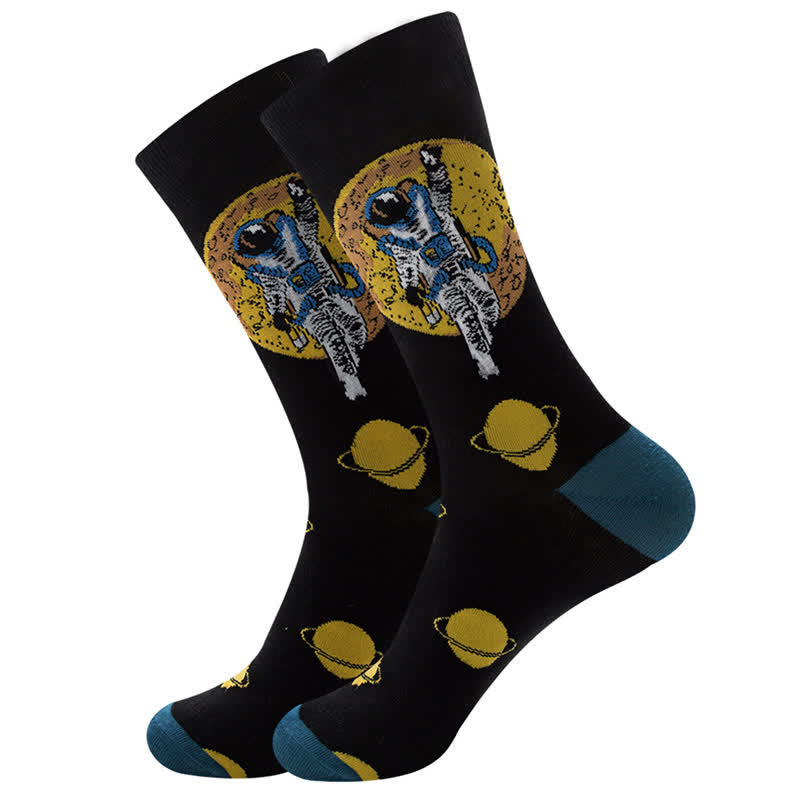 Halloween Holiday Cotton Fashion Crew Socks(5 Pairs) - image 5