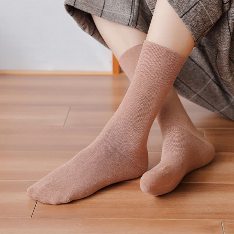 Plus Size Soft Durable Crew Socks(8 Pairs) - image 8
