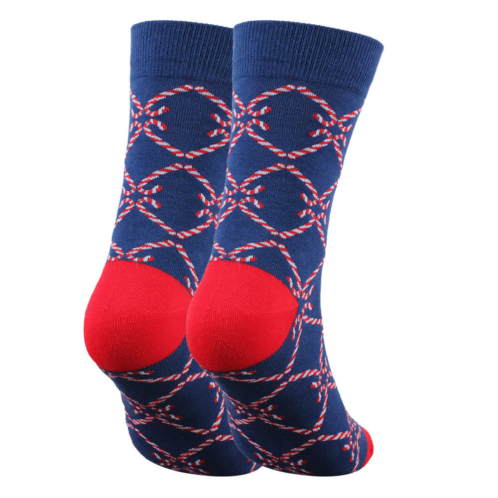 Plus Size Christmas Soft Crew Socks(5 Pairs) - image 8