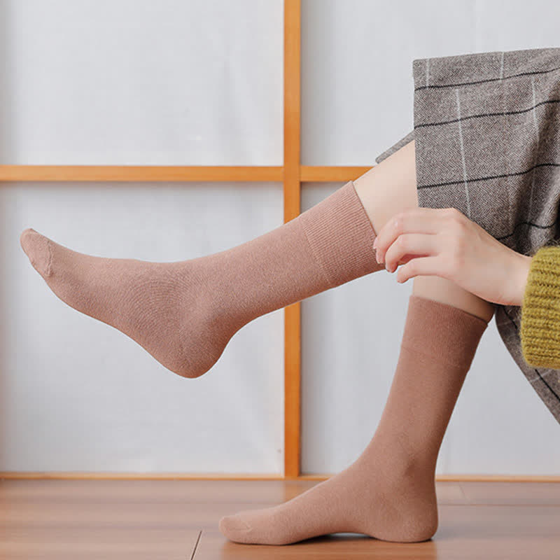 Plus Size Soft Durable Crew Socks(8 Pairs) - image 7
