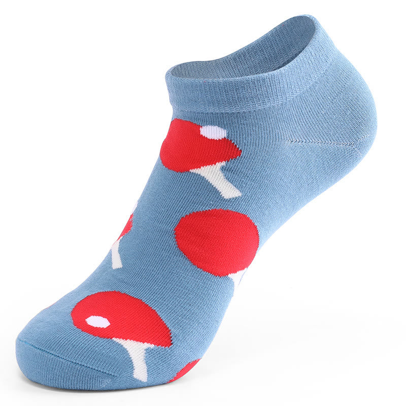 Color Contrast Ankle Socks(5 Pairs) - image 8
