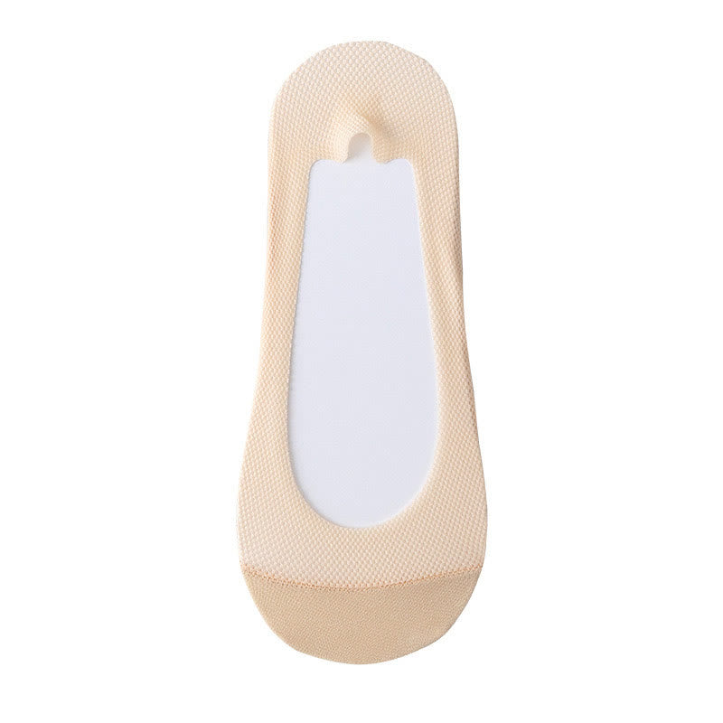 Plus Size Mesh Boat Socks(7 Pairs)