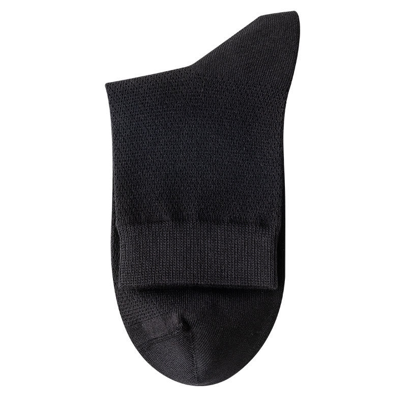 Plus Size Multicolor Mesh Quarter Socks(5 Pairs)
