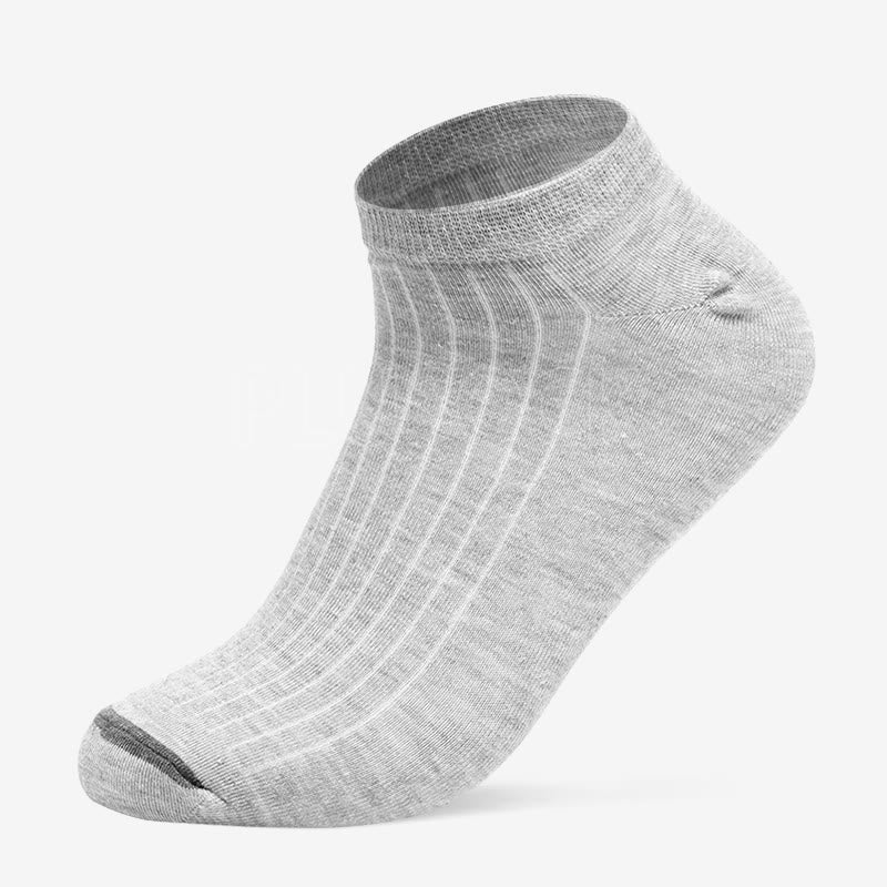 Striped Loose Cotton Socks(3 Pairs) - image 17