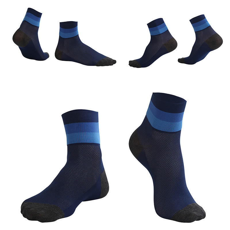 Candy Color Breathable Quarter Socks