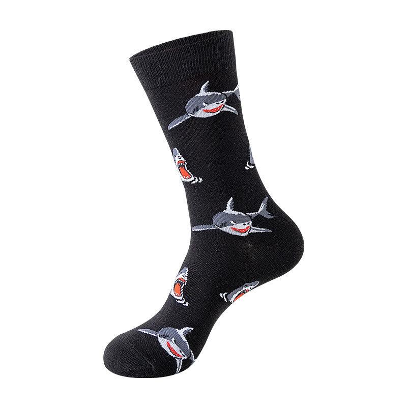 Plus Size Sea Creatures Crew Socks(5 Pairs) - image 6
