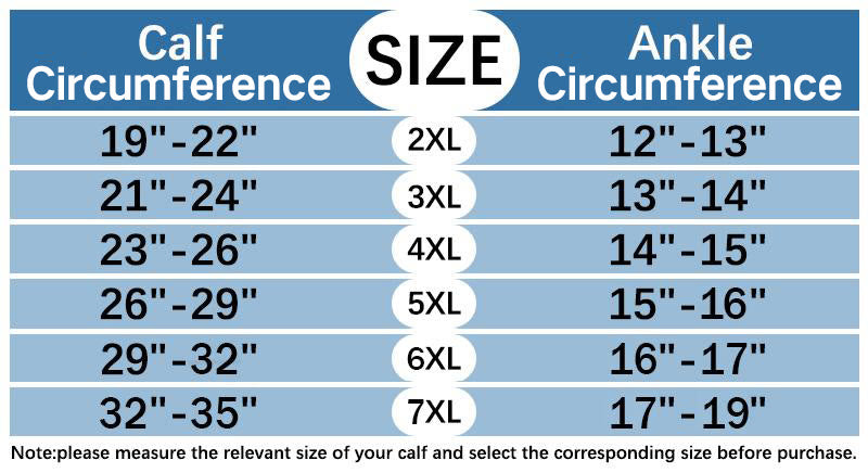 Plusock Blue Filaments Plus Size Compression Socks 2XL-7XL(3 Pairs) - image 7