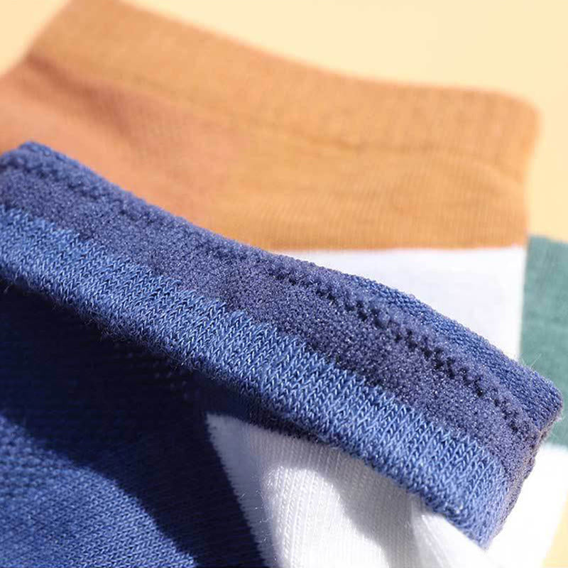 Plus Size Letter Mesh Ankle Socks(5 Pairs)