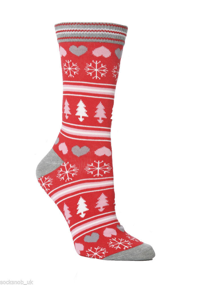 Cute Christmas Holiday Crew Socks(5 Pairs) - image 4