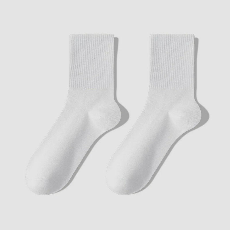 Everyday Cotton Blend Quarter Socks(7 Pairs) - White - EU39-43(US6-9) - image 8