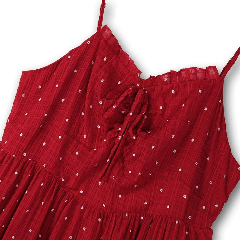 Romantic Ditsy Dot Dress Two Piece Set - Dress - 6XL - image 10