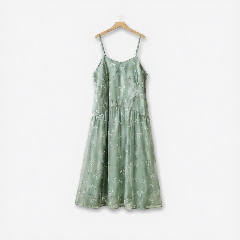 Sage Floral Two Piece Skirt Set - Dress - 6XL - image 12