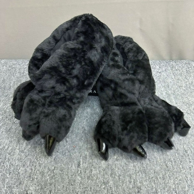 Monster Paw Plush House Slipper Socks - image 9