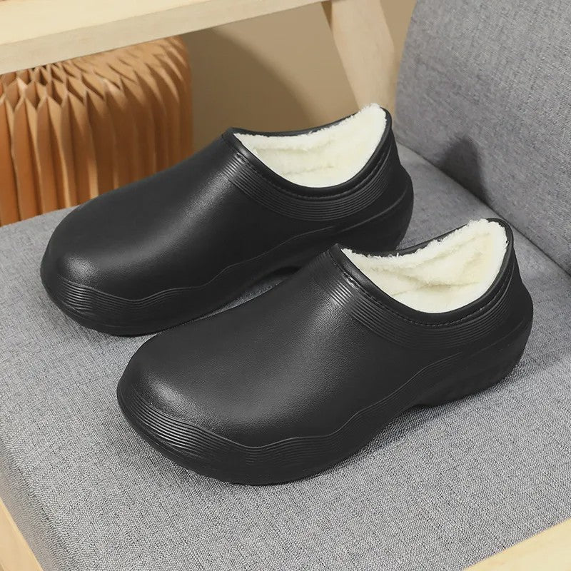 Cozy Fleece Lined EVA Work Shoes - image 3