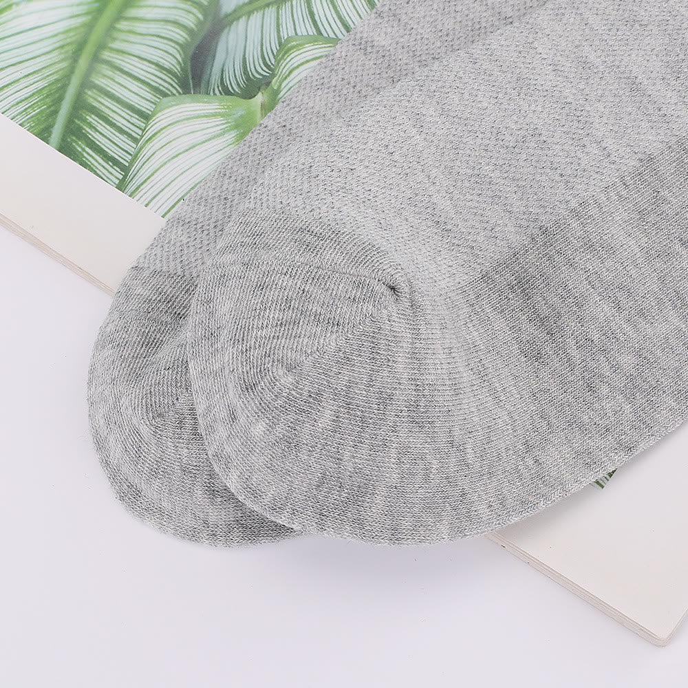 Mesh No Show Socks(3 Pairs) - image 10