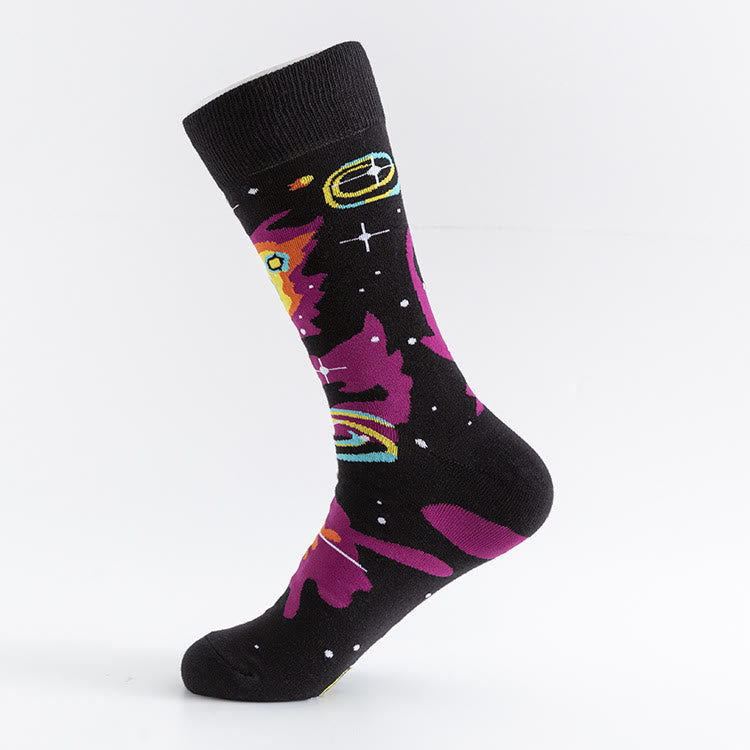Plusock Alien Extraterrestrial Crew Socks(5 Pairs) - image 3