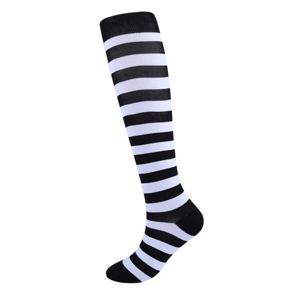 Colorful Striped Compression Socks(3 Pairs)