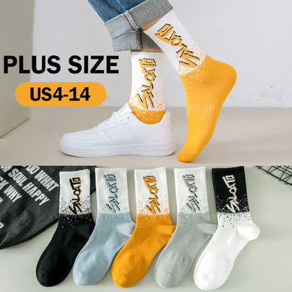 Trendy Crew Socks(5 Pairs) - image 0
