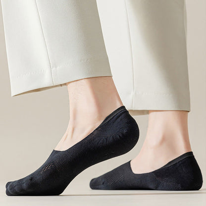 Plus Size Mesh Breathable No Show Socks(5 Pairs) - image 9