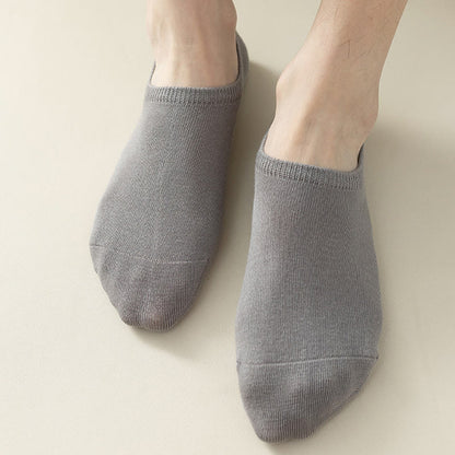 Plus Size Non-Slip No Show Socks(5 Pairs)