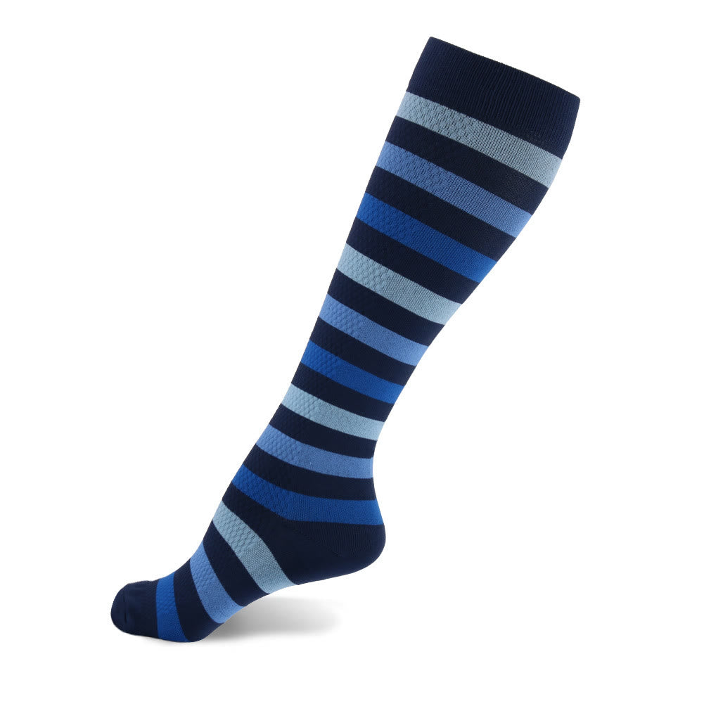 Striped Series Casual Compression Socks(6 Pairs) - image 12