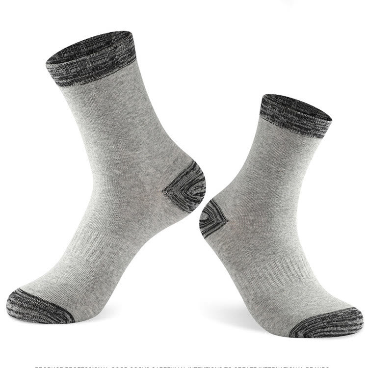 Gray Edge Quarter Socks(3 Pairs) - image 5