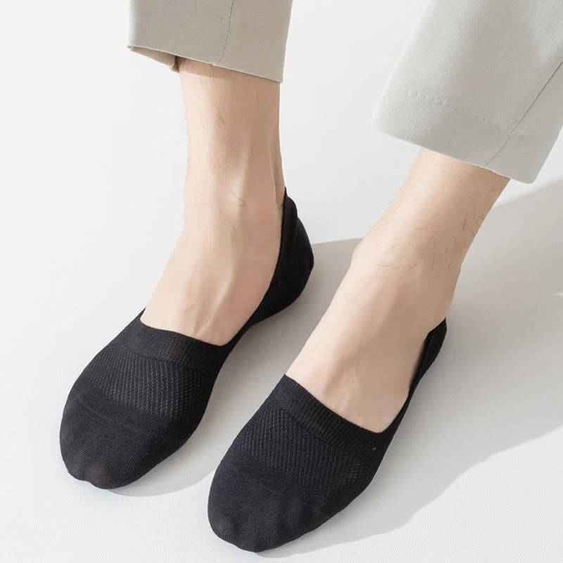 Mesh Elasticity No Show Socks(5 Pairs) - image 5