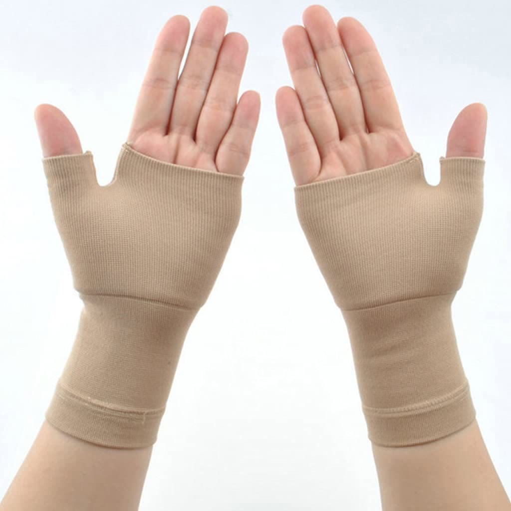 Wrist Support Thumb Guard Muscle Gloves - image 0