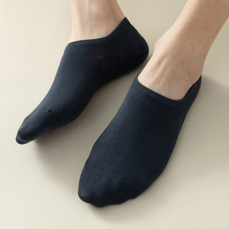 Plus Size Non-Slip No Show Socks(5 Pairs)