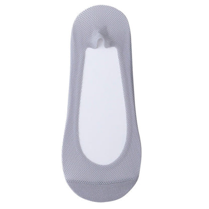 Mesh Boat Socks(7 Pairs) - Grey - EU40-44(US8.5-11) - image 17