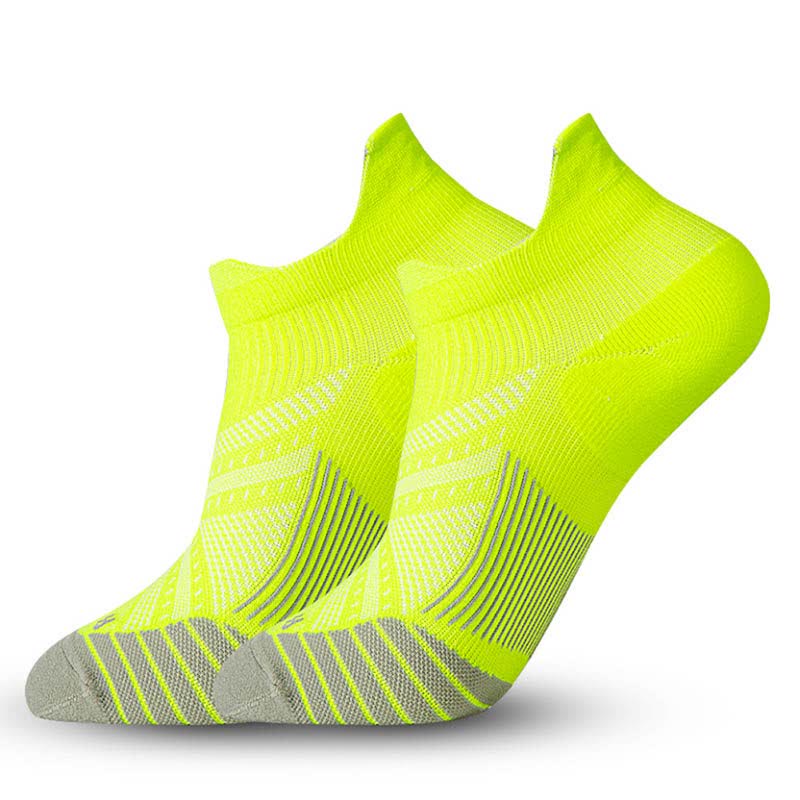 Comfy Sport Ankle Compression Socks(6 Pairs) - Fluorescent Green - EU41-44(US7.5-10) - image 9