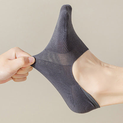 Plus Size Mesh Breathable No Show Socks(5 Pairs) - image 5