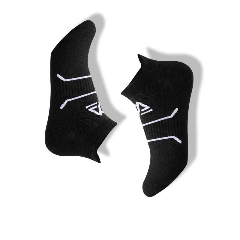 Plus Size Athletic Cushioned Ankle Compression Socks(7 Pairs) - Black - EU40-45(US 8-12) - image 8