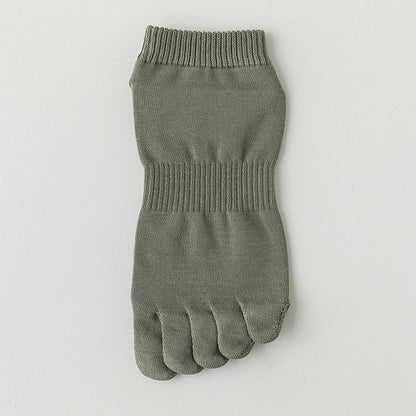 Five Toes Alignment Socks(5 Pairs) - Army Green - EU39-46(US5-12) - image 20
