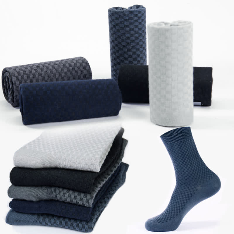 Bamboo Fiber Quarter Socks(5 Pairs) - image 4
