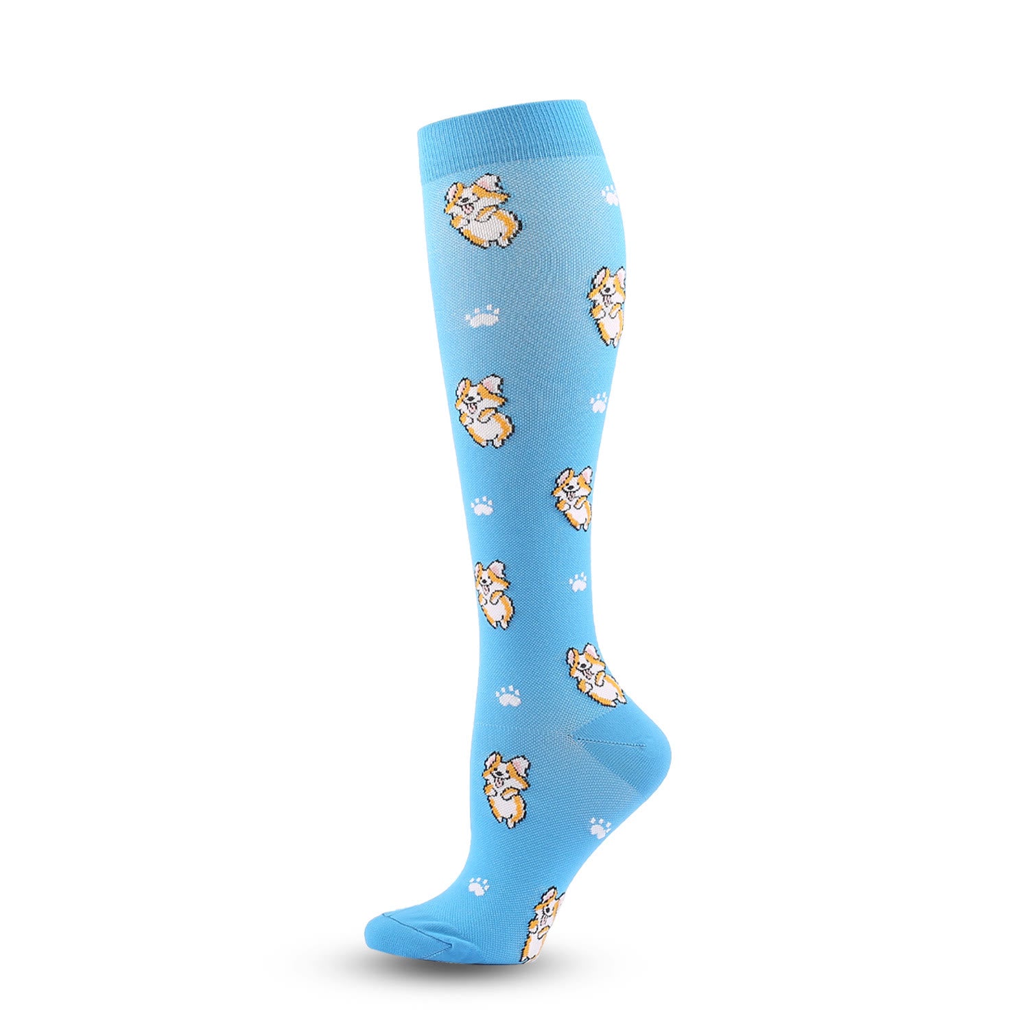 Cute Panda Pattern Compression Socks(6 Pairs) - image 6