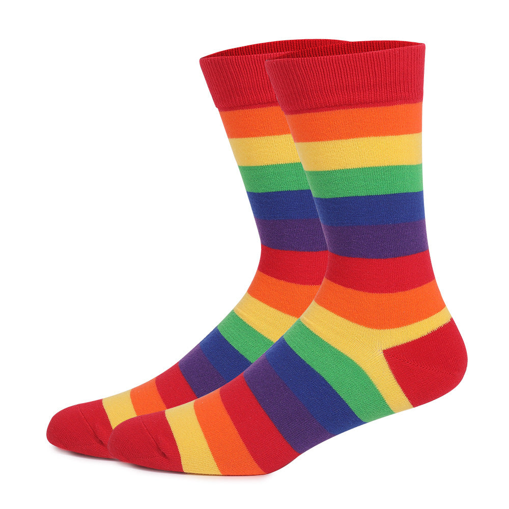 Plus Size Pride Crew Socks(5 Pairs) - image 2