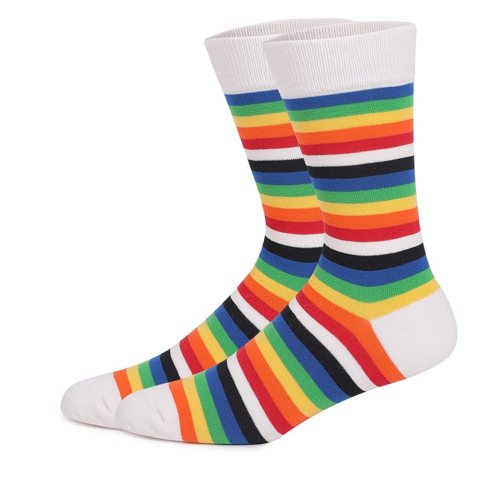 Plus Size Pride Crew Socks(5 Pairs) - image 5