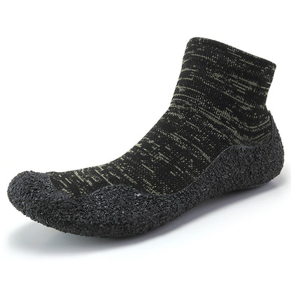  Plus Size Lightweight Barefoot Sock Shoes - Dark Grey - US12 - image 4