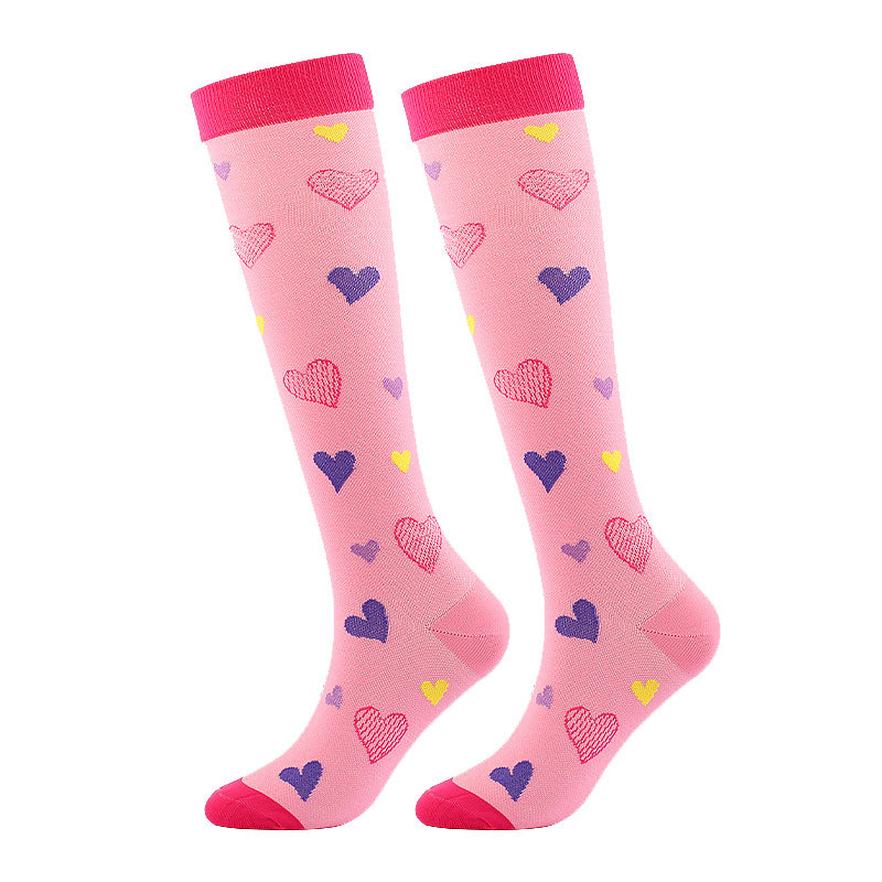 Heart Love Compression Socks(6 Pairs) - image 1
