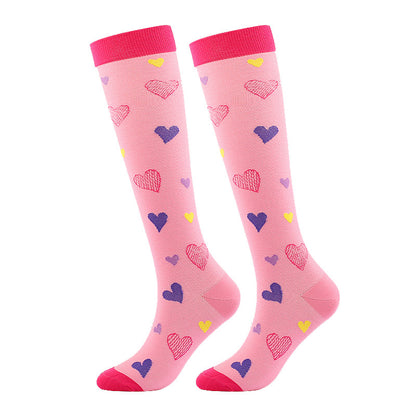 Heart Love Compression Socks(6 Pairs) - image 1