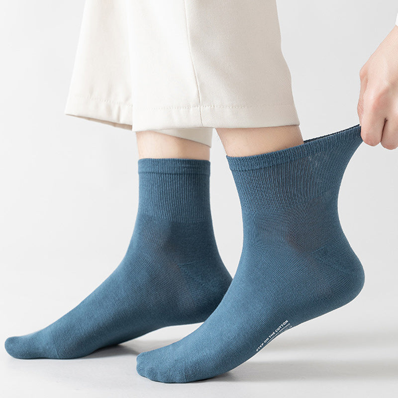 Soft Cotton Quarter Socks (3 Pairs) - image 1