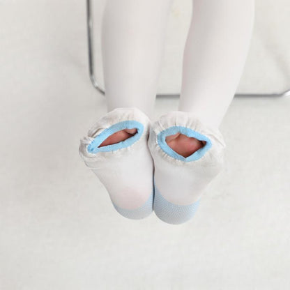 Plus Size White Thigh High Compression Socks