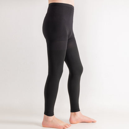 Plus Size Medical Footless Compression Tights(15-20mmHg) - image 1